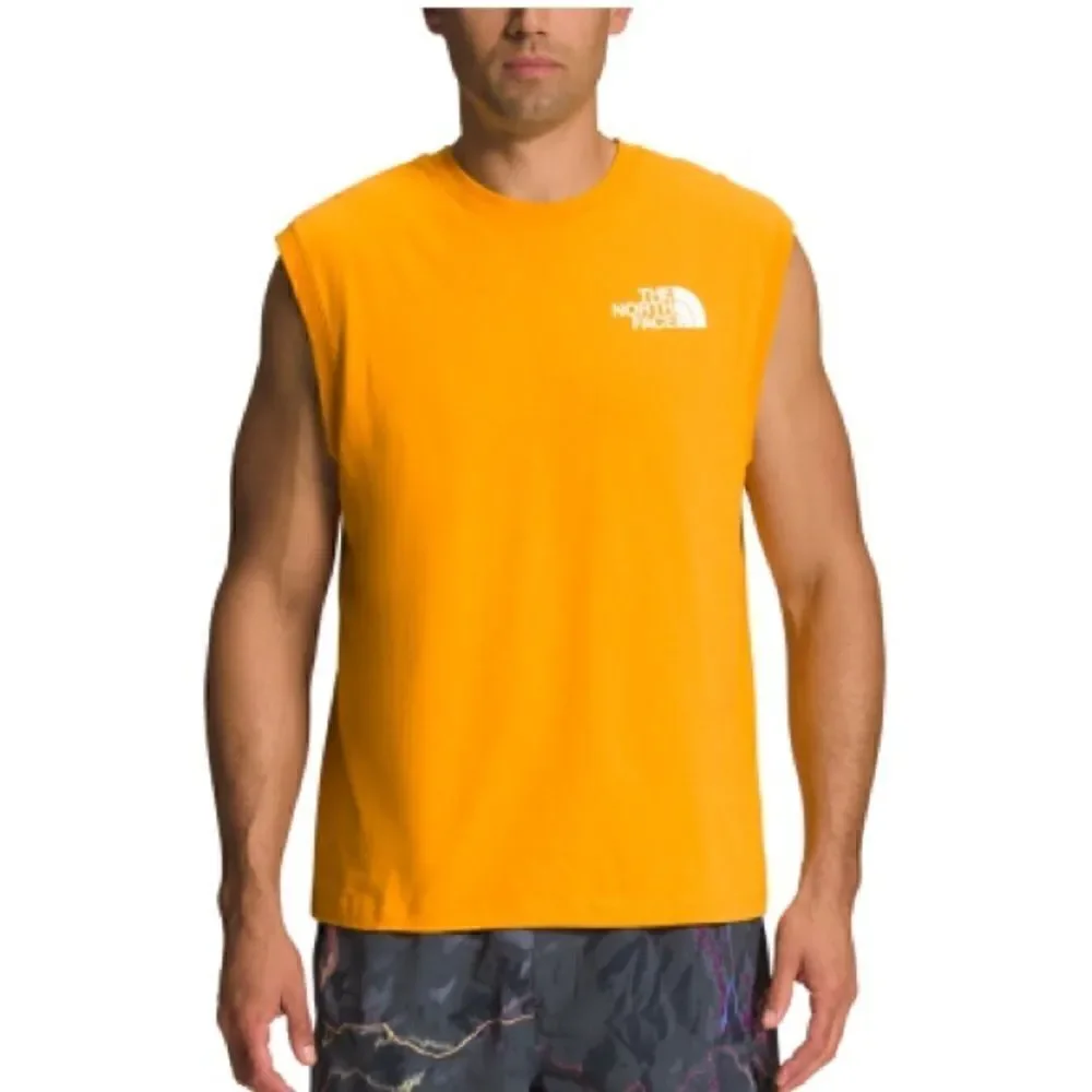 THE NORTH FACE Men's Never Stop Exploring Tank Tank - Summit Gold